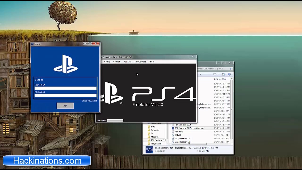 How to download ps4 emulator